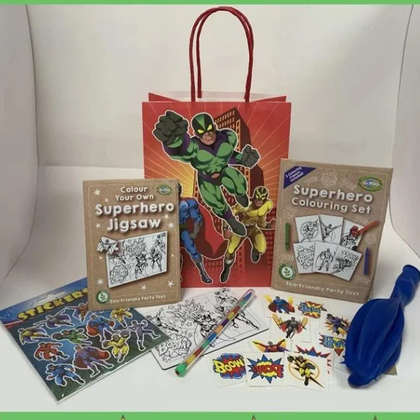 favors for superhero party