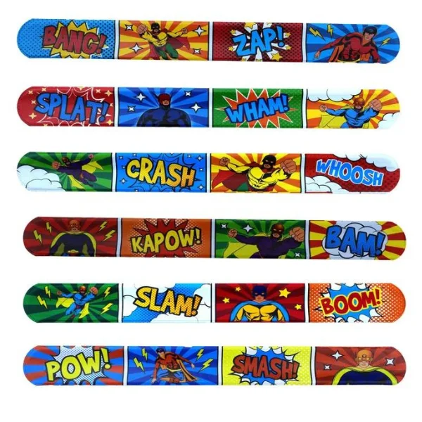 Superhero Slapbands