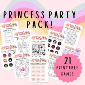 games for a prince and princess party