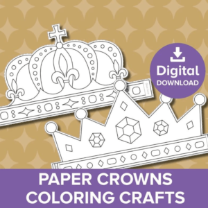 paper royal crowns