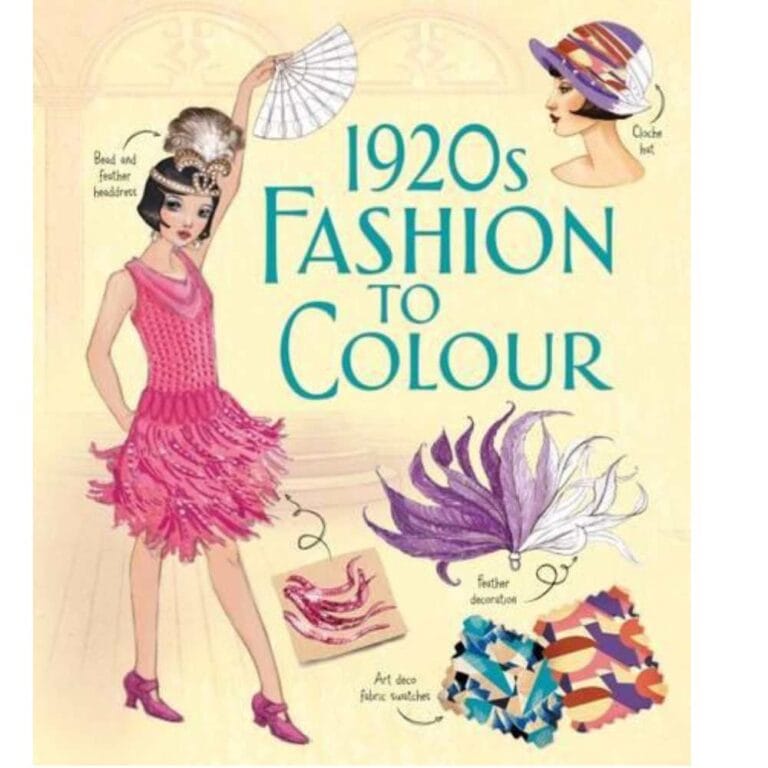 kids colouring in book
