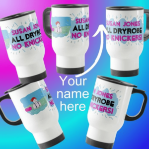 Personalised theremal mugs