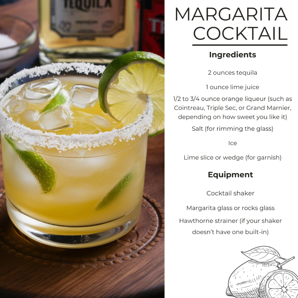 Margarita ingredients
