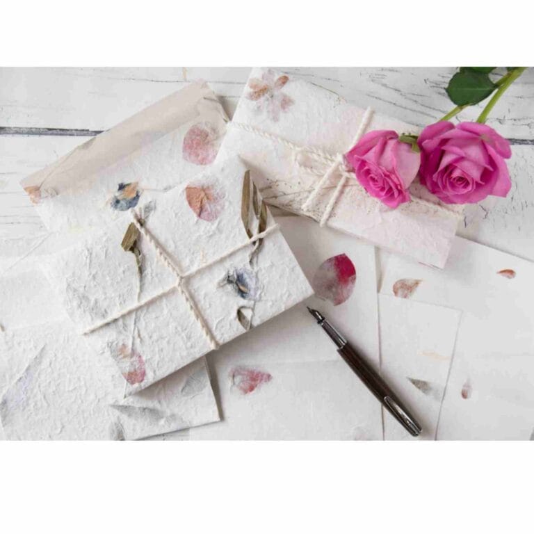 Eco Petal Handmade Writing Paper