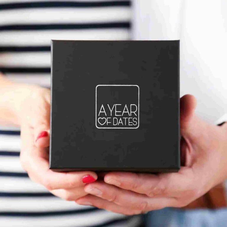 A Year of dates: A box of date ideas