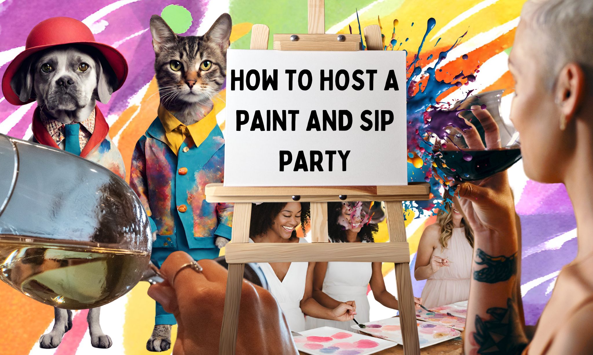 How to host a sip and paint party 2025