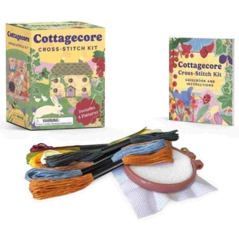 Cottagecore Cross-Stitch Kit: Includes 4 patterns - RP Minis (Multiple items)