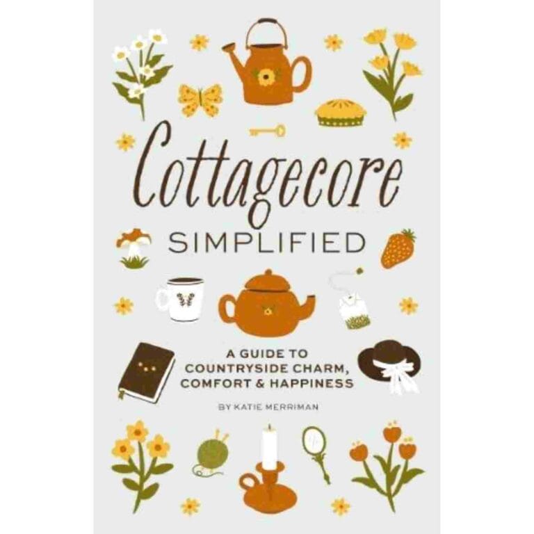 Cottagecore book called Cottagecore simplified