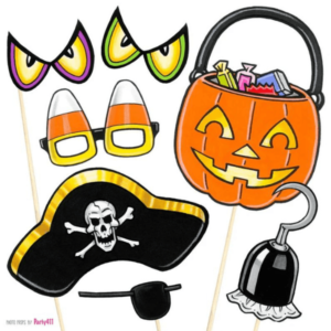 Downloadable party props for Halloween
