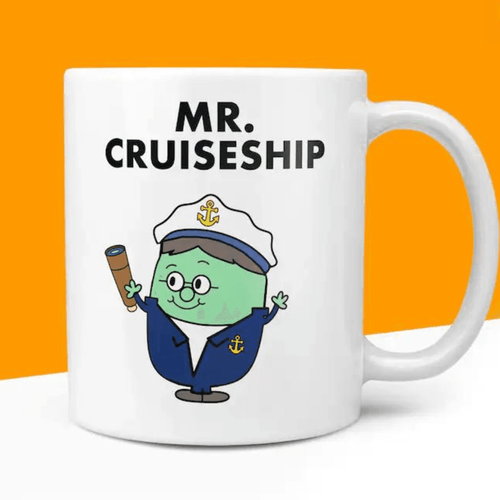 Mr Men mug - Mr Cruiseship