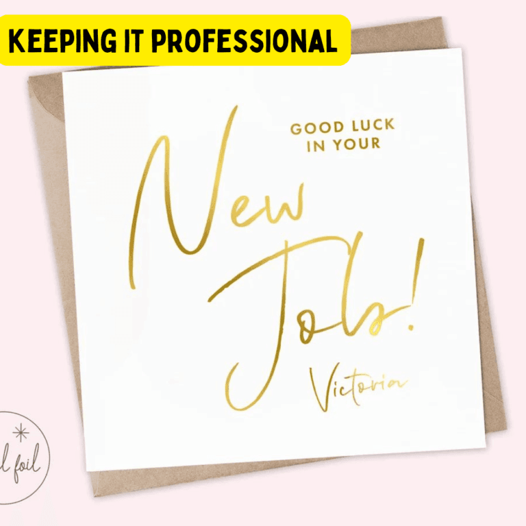 Coworker’s Leaving Card examples of what to write