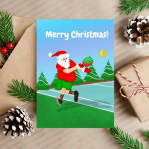 Pickleball Christmas card