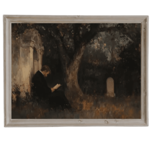 Dark Academia Printable, Romantic Wall Art
