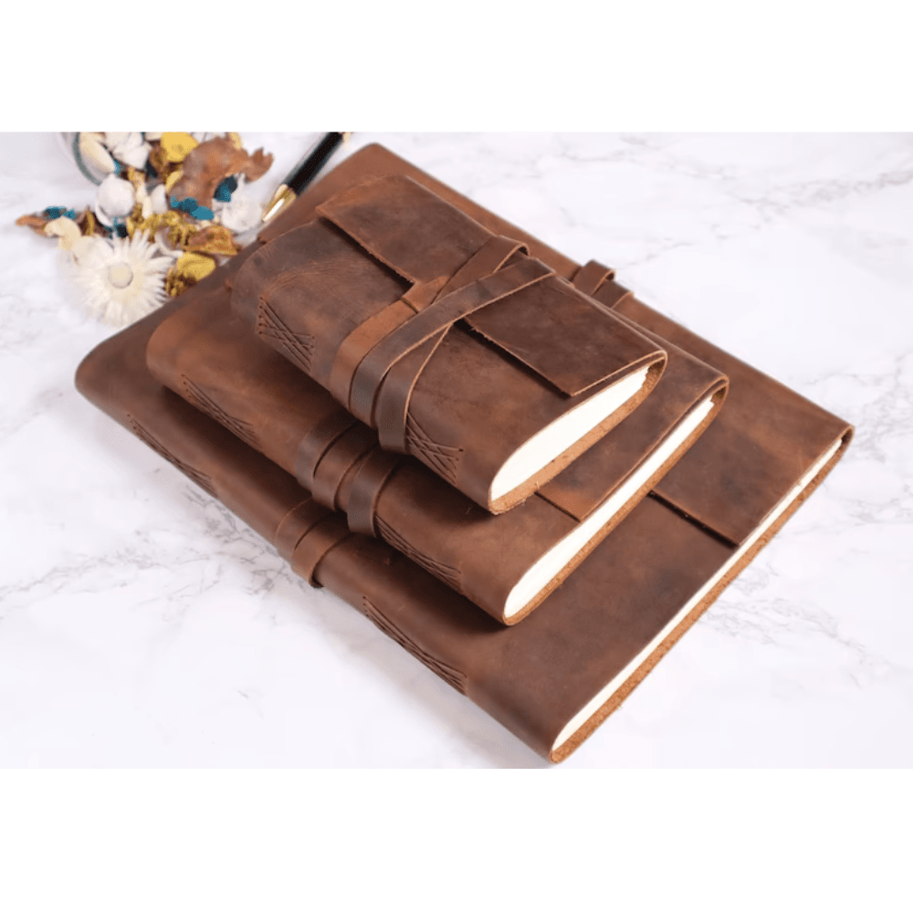 Personalised Handmade Leather Journal
