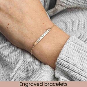 Engraved Bracelets For Women