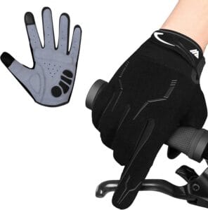 WESTWOOD FOX WFX Cycling Gloves Full Finger Mountain Bike Gloves Touchscreen MTB Gloves Padded Anti-Slip MTB Road Biking Sports Gloves for men and women