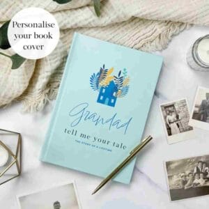 Personalised Grandad Life Story Journal: Guided Memory Keepsake Book
