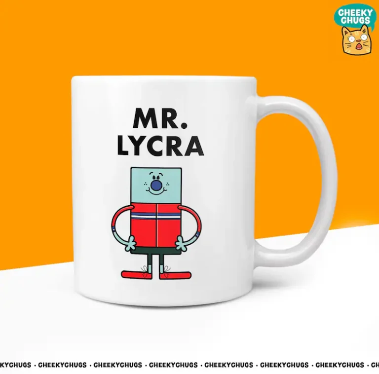 cyclist mug
