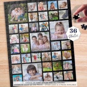 photo jigsaw puzzle gift for grandpa
