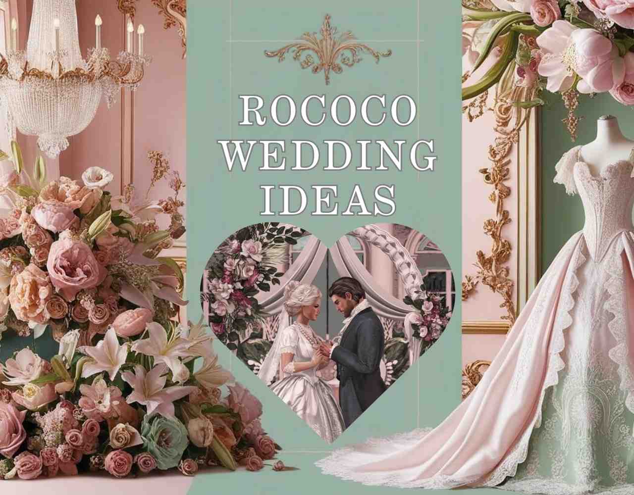 Rococo wedding theme