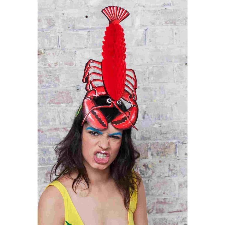 Rock Lobster Headpiece with Fold-Away Body