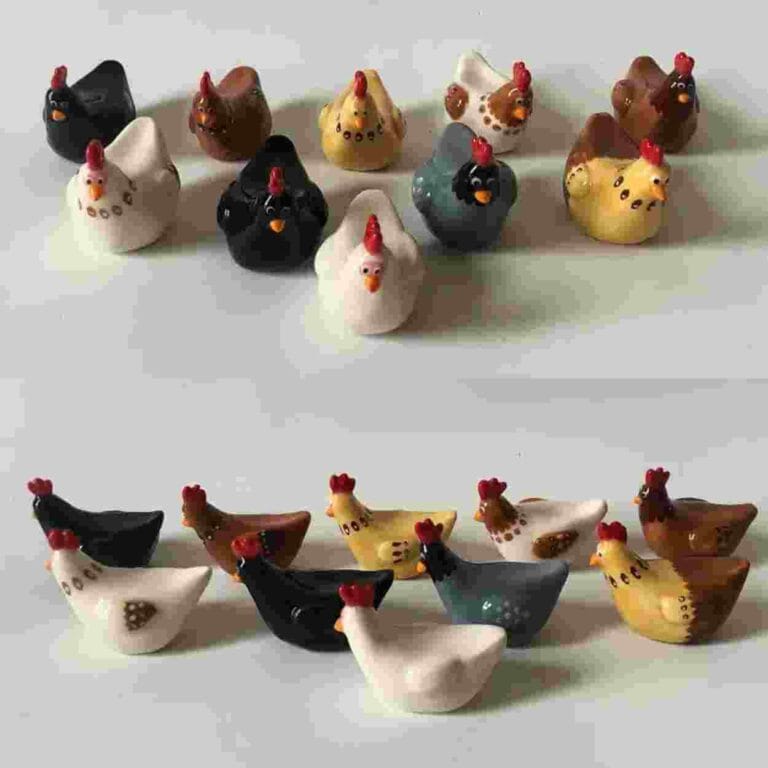 little chicken ornaments