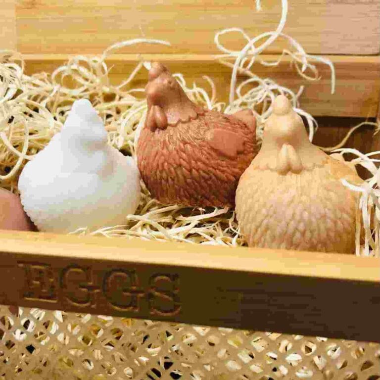 Cheeky Chicken soaps | Little Hens Soap | Mini Chickens | vegan friendly | veggie based glycerin soap