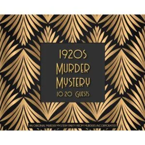 1920s Speakeasy Murder Mystery Party Game | Printable Download