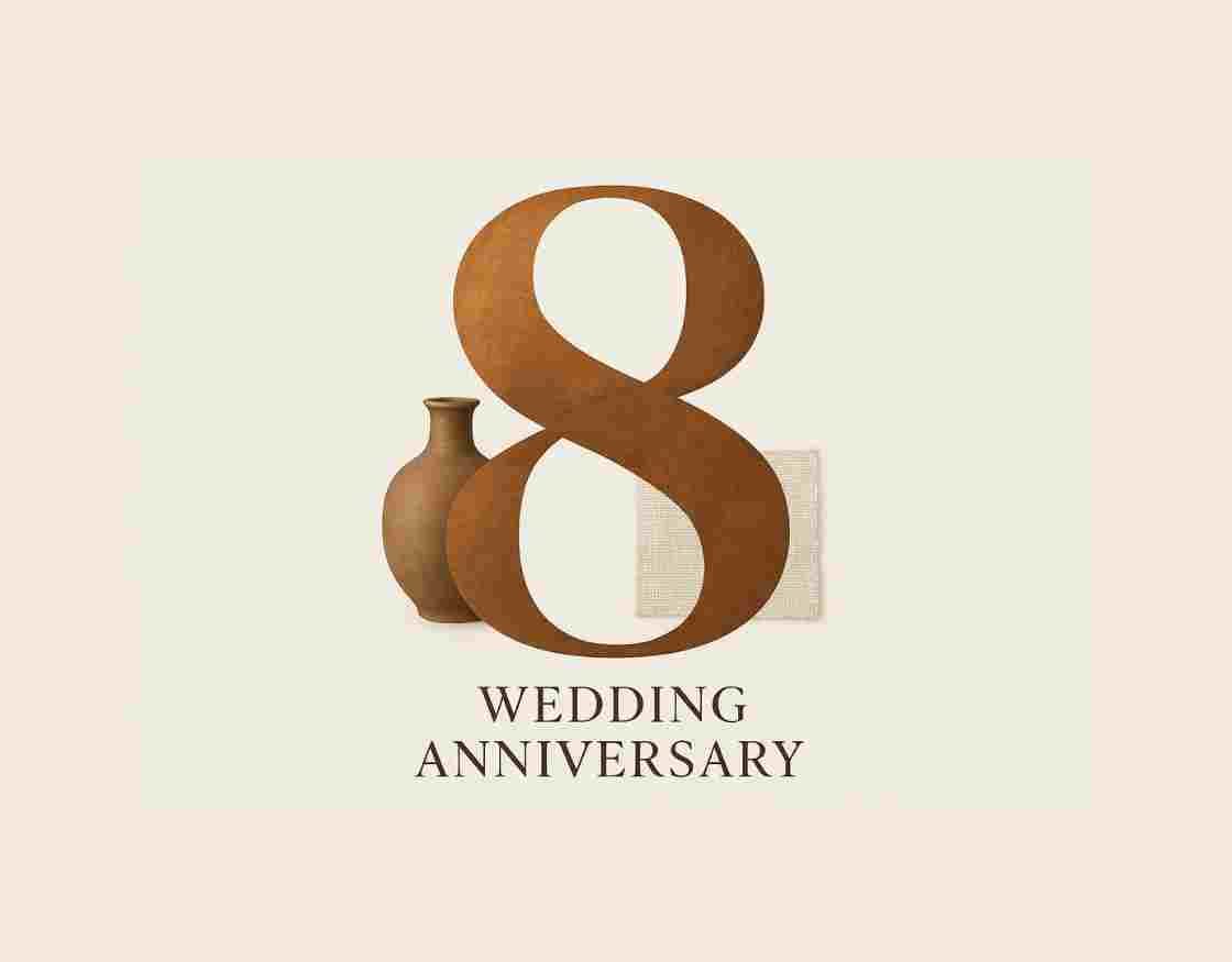 gift ideas for an 8th wedding anniversary