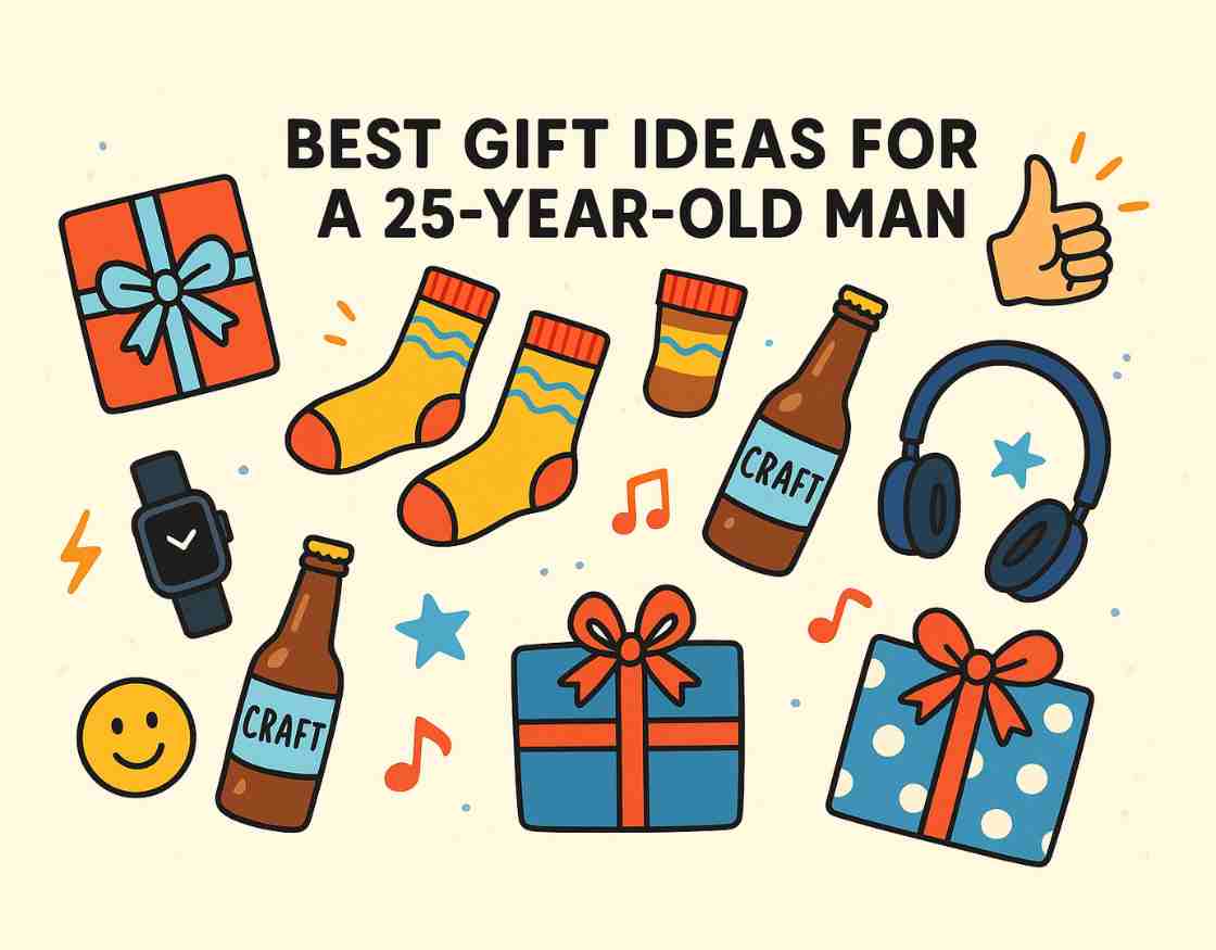 gifts for a 25 year old man