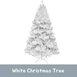 white coloured Christmas Tree
