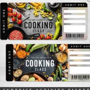 Digital Cooking Class Surprise Ticket