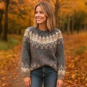 Nordic style Christmas jumper