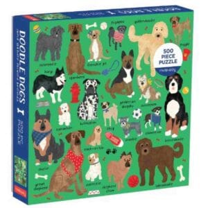 Doodle Dog And Other Mixed Breeds 500 Piece Family Puzzle