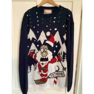 preoened Christmas jumper
