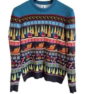 a second hand Christmas jumper from Ebay